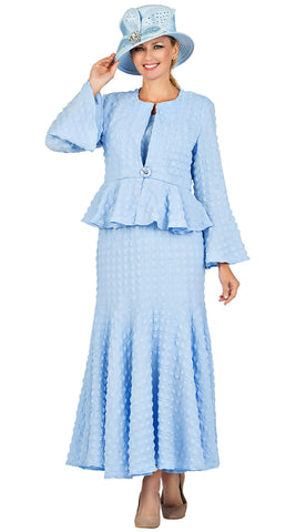 Giovanna Suit 0943B-Ice Blue - Church Suits For Less