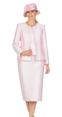 Giovanna Church Suit G1153C-Pink - Church Suits For Less