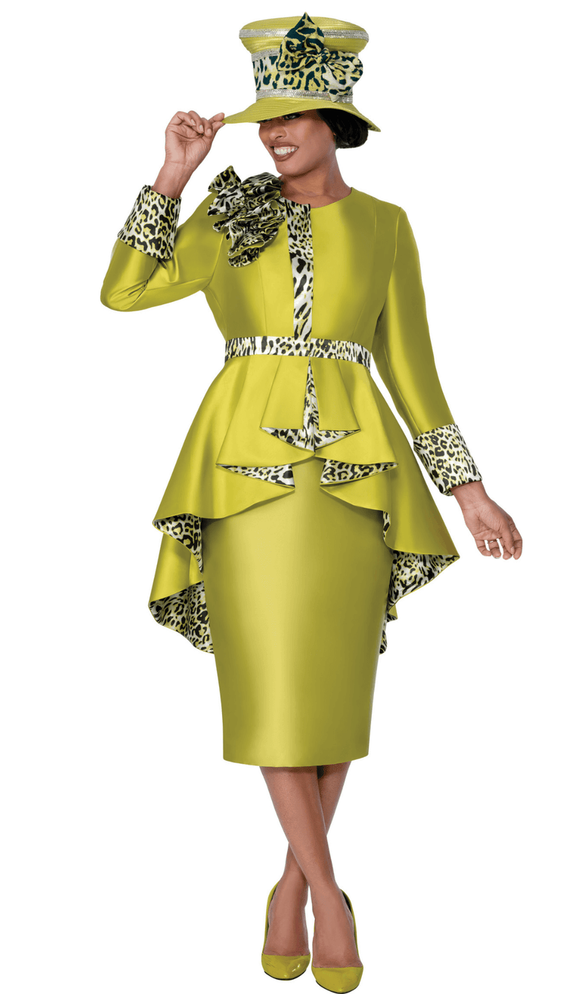 GMI Church Suit 400552-Olive