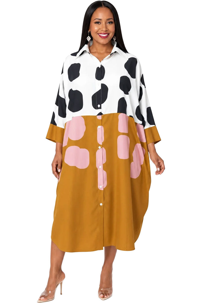 For Her by Tally Taylor Shirt Dress S0270