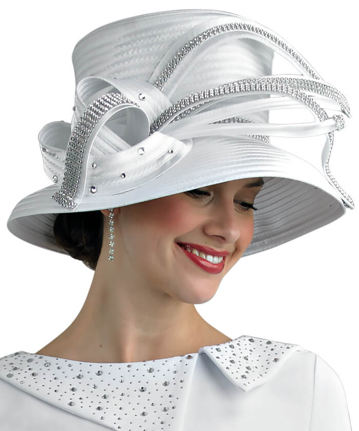 Lily and Taylor Hat H109 - Church Suits For Less