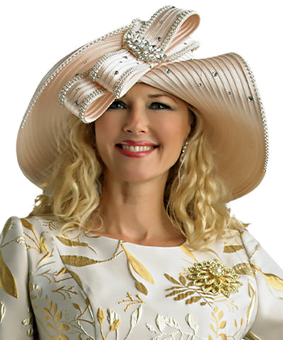 Lily and Taylor Hat H390 - Gold