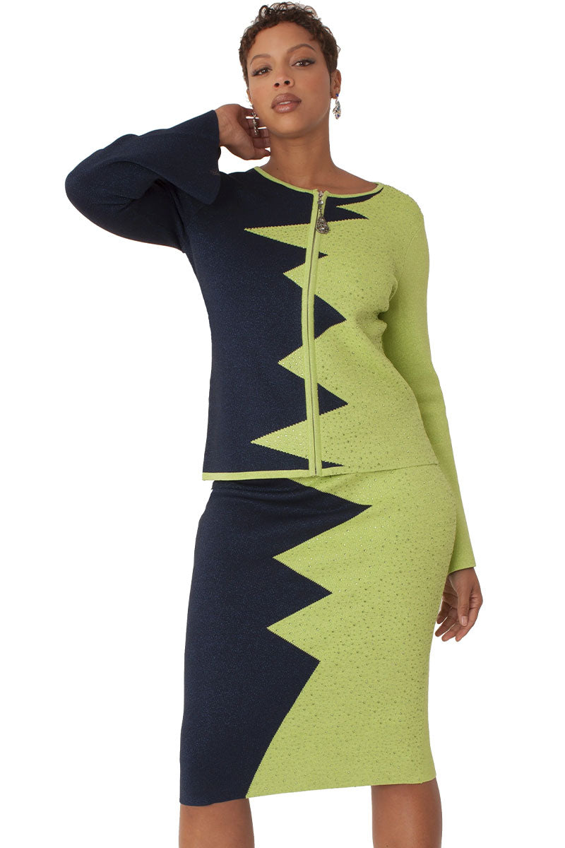 womens knit suits dresses Donna Vinci Knit 13421