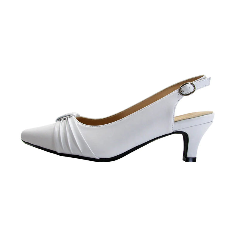 Women Church Shoes-8203 White, White / 9.5