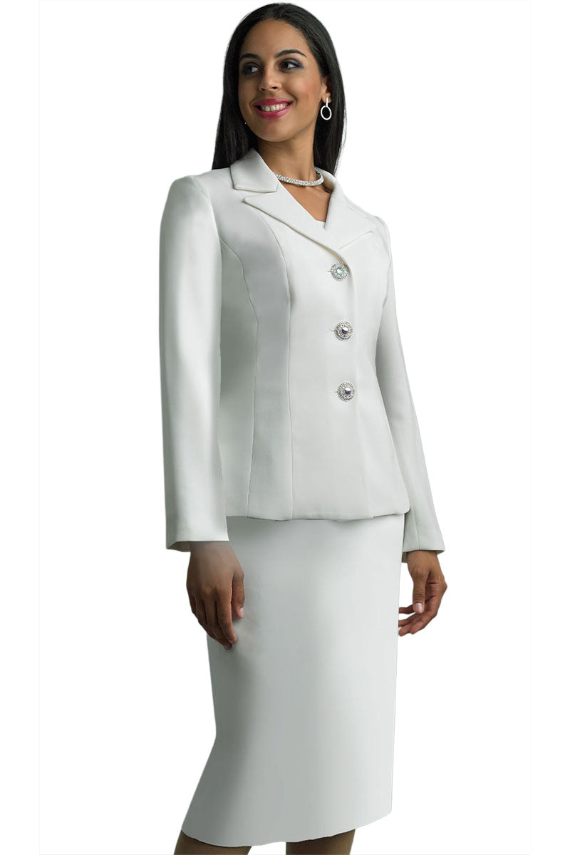 chinese dress ladies Go Mai Women Church Suits Special Occasion Dress Wedding Party Formal Church  Clothes for Mother Gifts White at Amazon Women's Clothing store main image 0