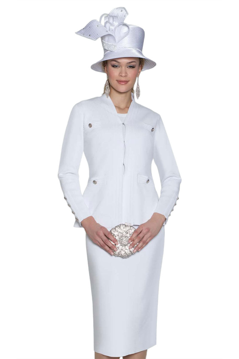 lily and taylor white suits Lily And Taylor Suit 843-White, White / 4X