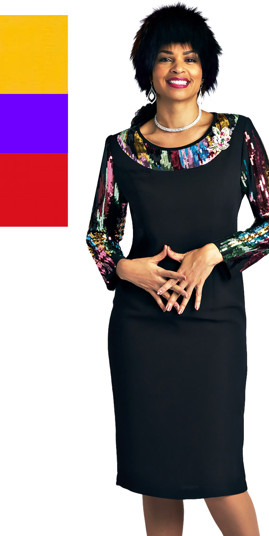 Lily And Taylor Dress 4742 - Church Suits For Less