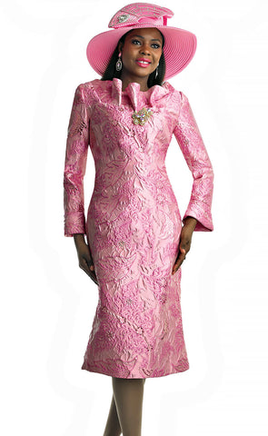 Lily And Taylor Dress 4860-Pink - Church Suits For Less
