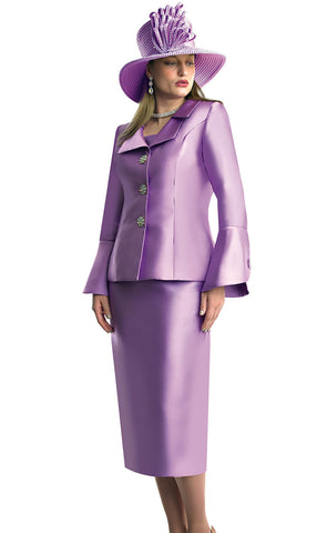 Lily And Taylor Suit 4107-Lilac
