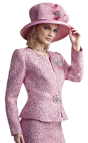 Lily And Taylor Suit 4863-Pink