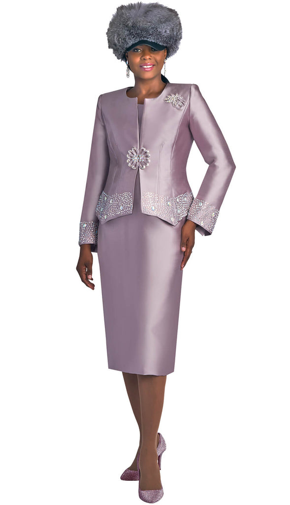 Lily And Taylor Suit 4498-Blush - Church Suits For Less