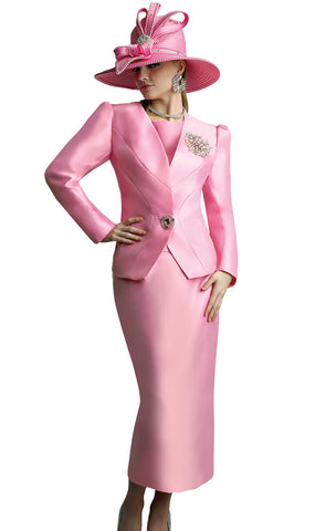 Lily And Taylor Suit 4890-Pink