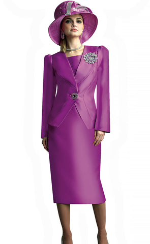Lily And Taylor Suit 4890-Orchid