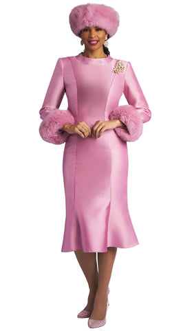 Lily And Taylor Dress 4821-Mauve - Church Suits For Less