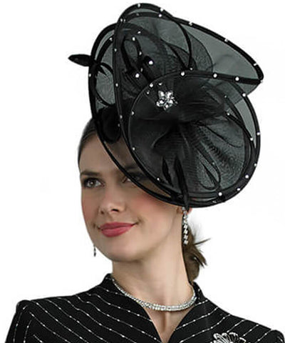 Lily and Taylor Hat H121-Black