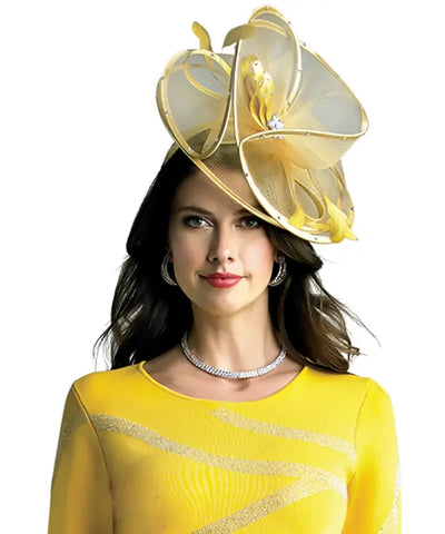 Lily and Taylor Hat H121-Yellow