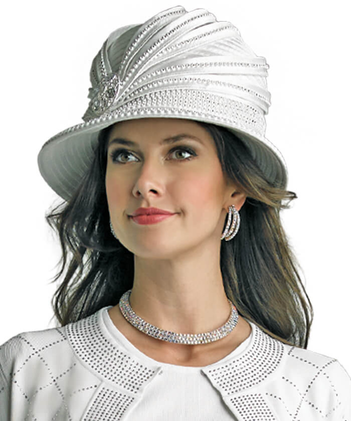 Lily and Taylor Hat H448 - Church Suits For Less