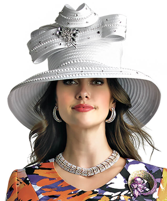 Lily and Taylor Hat H454 - Church Suits For Less