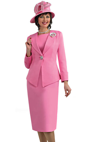 Lily And Taylor Suit 4586-Pink