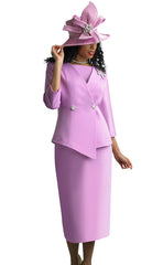 Lily And Taylor Suit 4588-Rose - Church Suits For Less