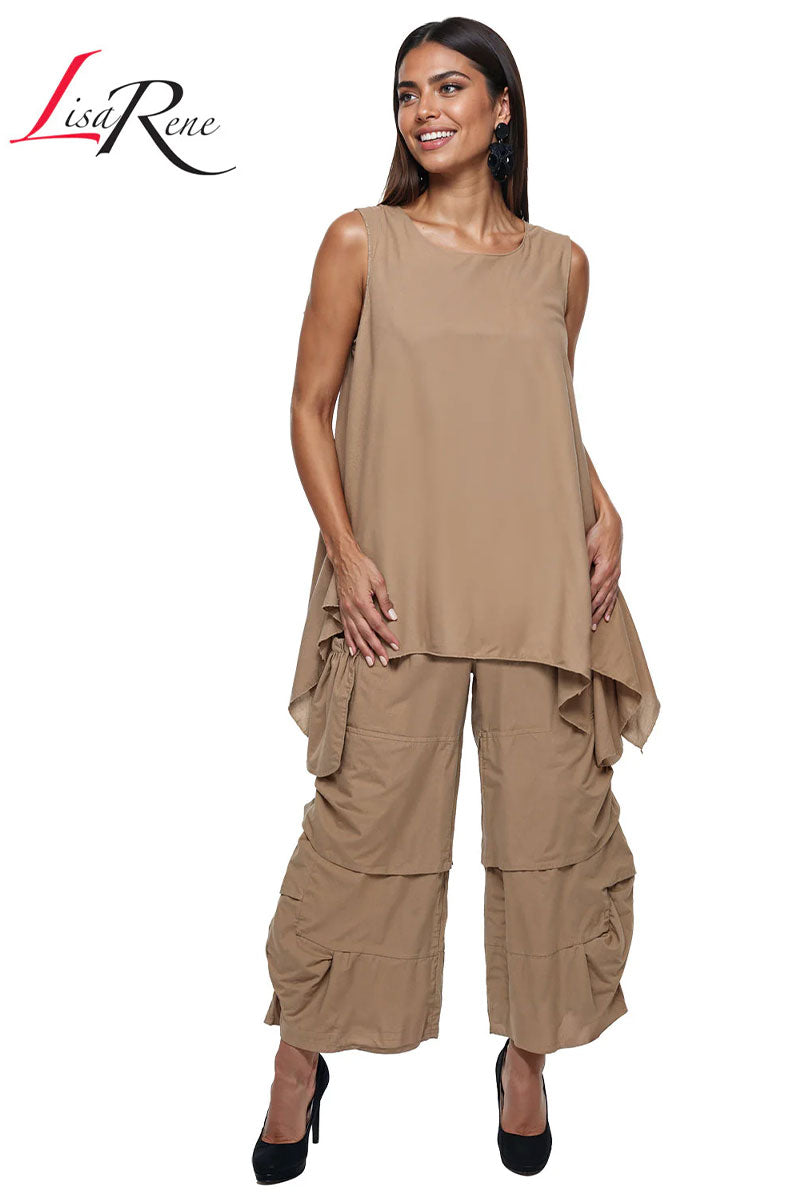 Lisa Rene By Donna Vinci 3390-Beige