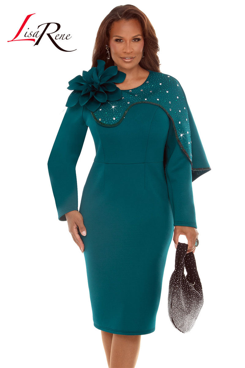 Lisa Rene Dress By Donna Vinci 3402