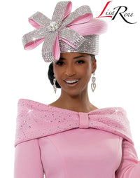 Lisa Rene Church Suit By Donna Vinci 3373-Pink