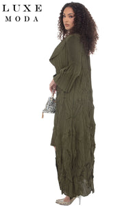 Luxe Moda By Donna Vinci 566-Olive