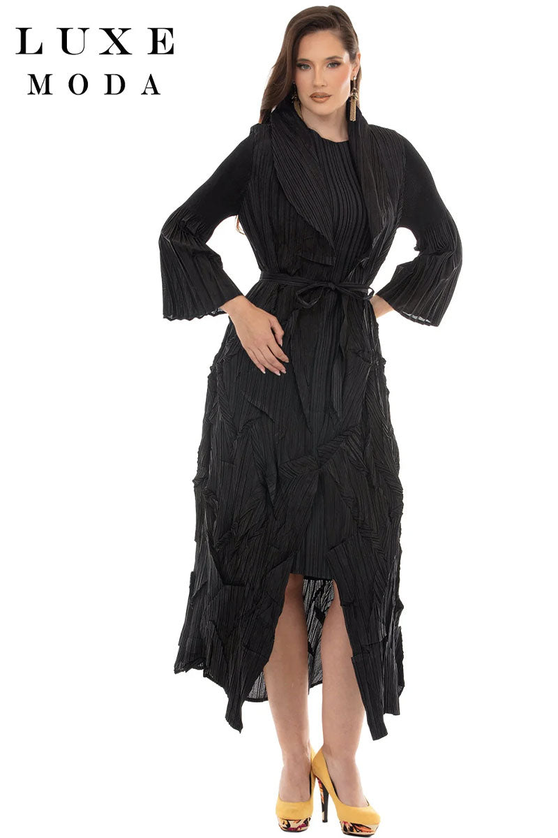 Luxe Moda By Donna Vinci 566-Black
