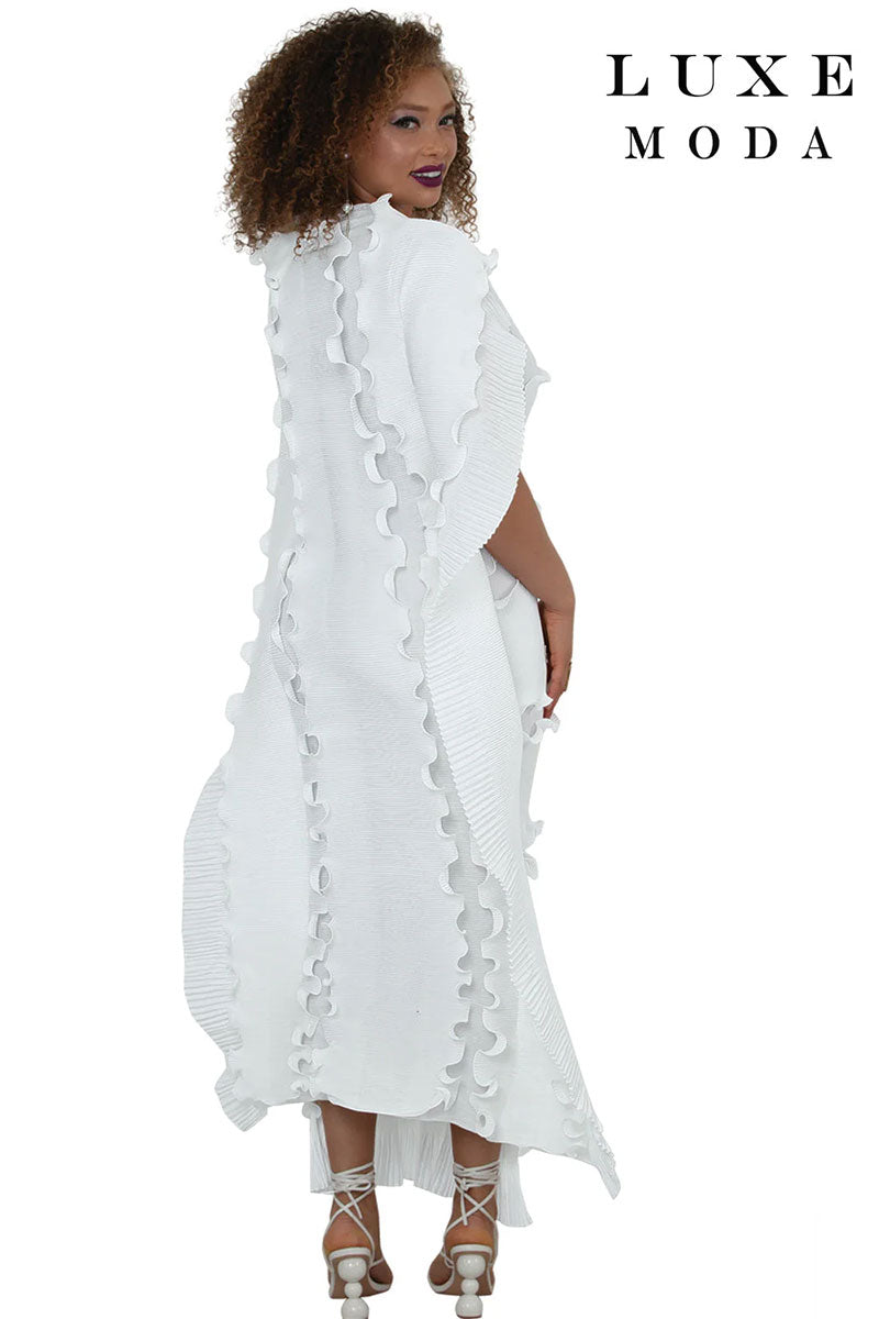 Luxe Moda By Donna Vinci 517-White