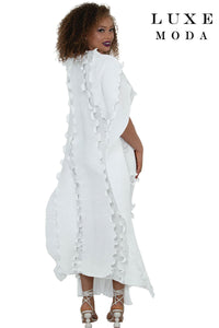 Luxe Moda By Donna Vinci 517-White