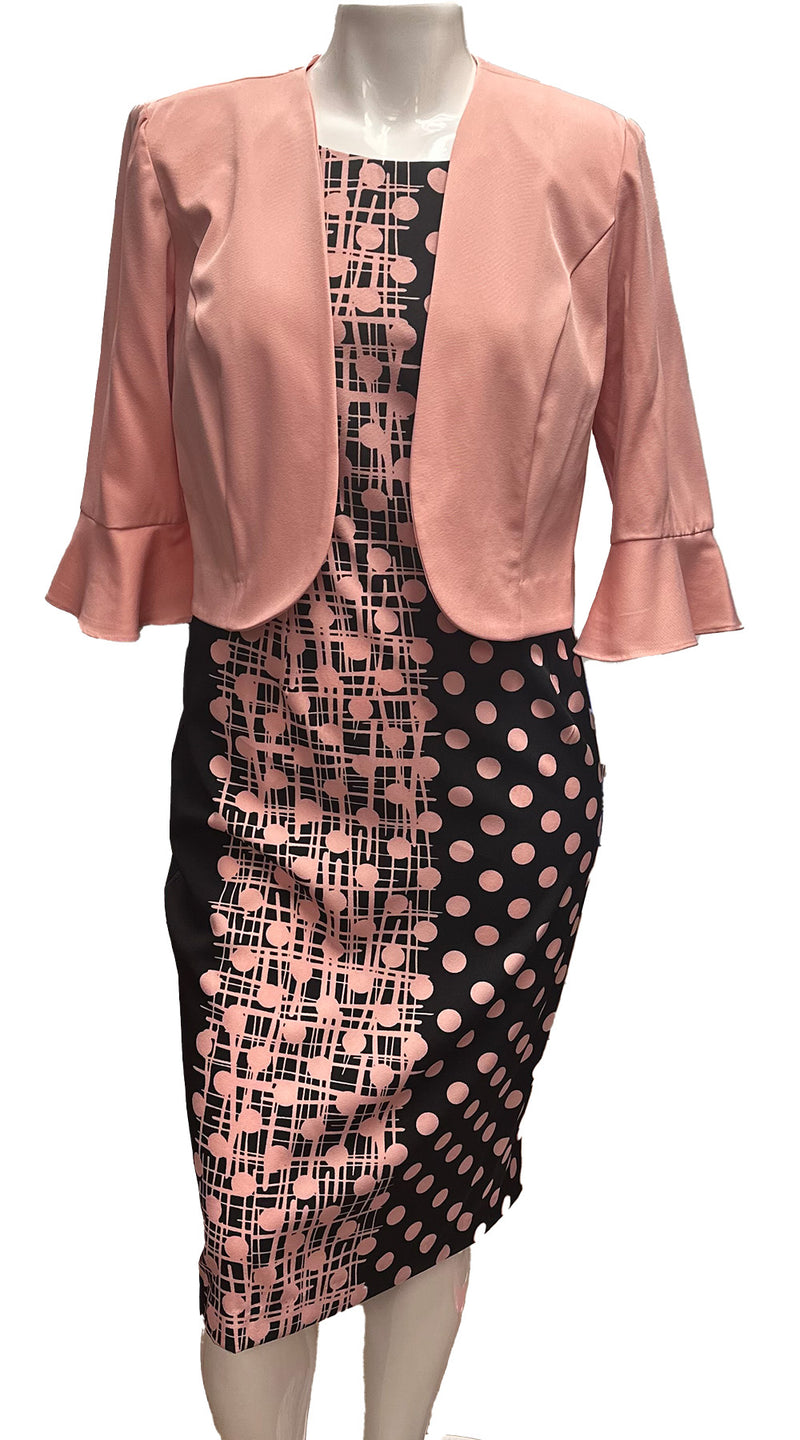 Maya Brooke Jacket Dress 29366, Black/Pink / 20W | Church Suits For Less Maya Brooke Jacket Dress 29366, Black/Pink / 20W | Church Suits For Less