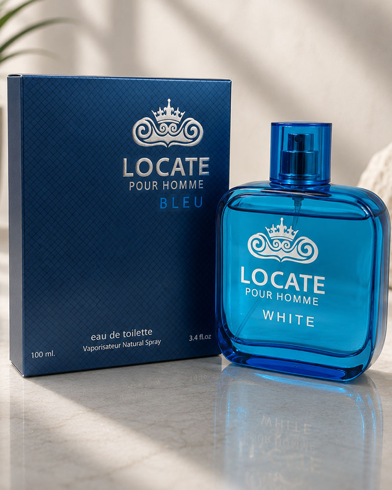 Men Cologne Locate Blue