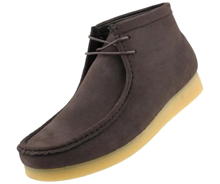 Men Casual Boot- MSD Jay2 Brown - Church Suits For Less