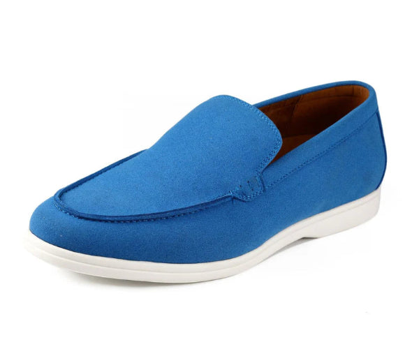 Blue loafer shoe Men Casual Loafers