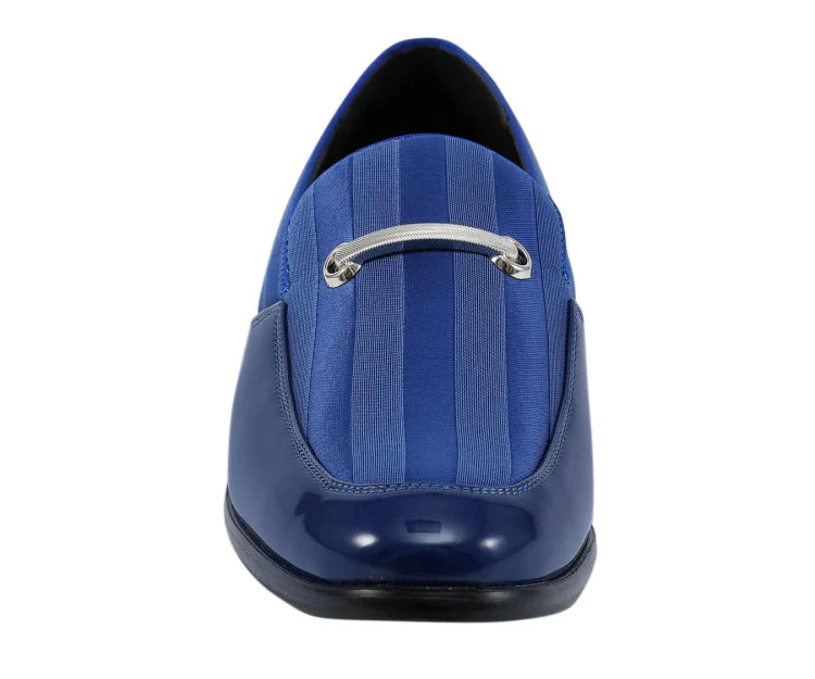 Men Dress Shoe Mat Royal Blue