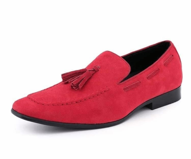 Men Dress Shoes Emp Red