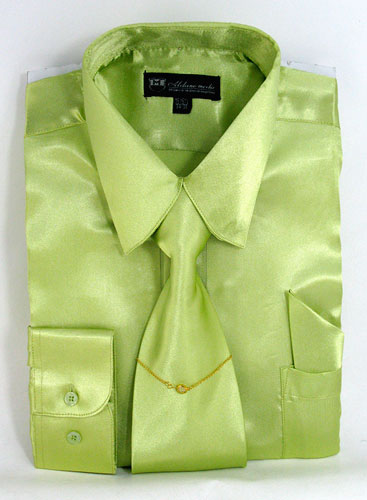 Milano Moda Shirt SG05-Lime Church suits for less Milano Moda Shirt SG05-Lime Church suits for less