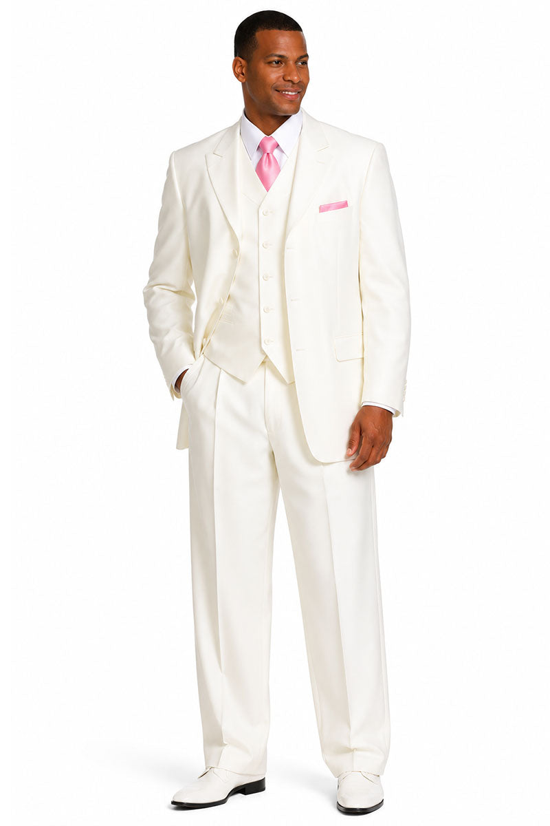 Milano Moda Men Suit 5264VC-Cream – Church suits for less