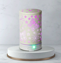 Oil Disfuser Butterflies-White