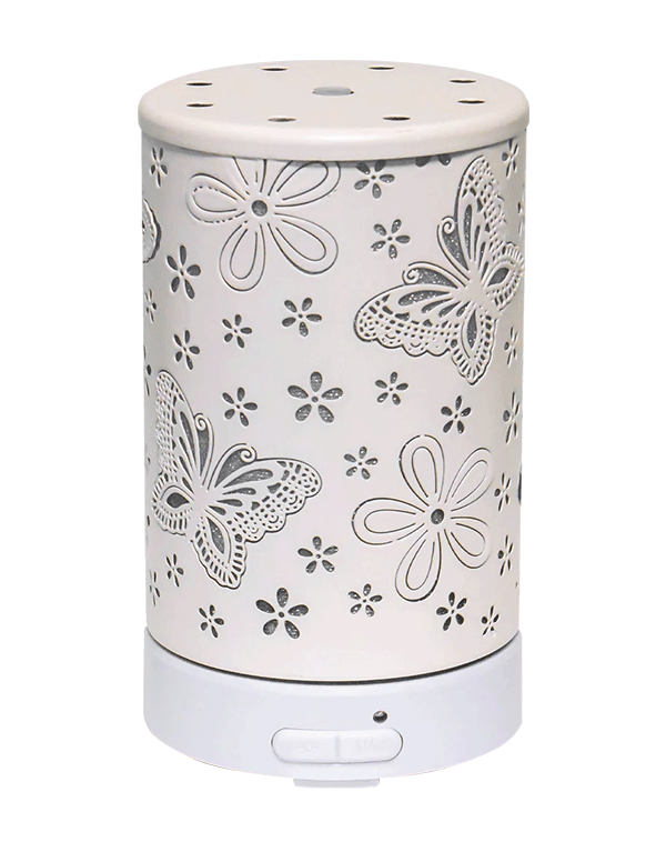 Oil Disfuser Butterflies-White