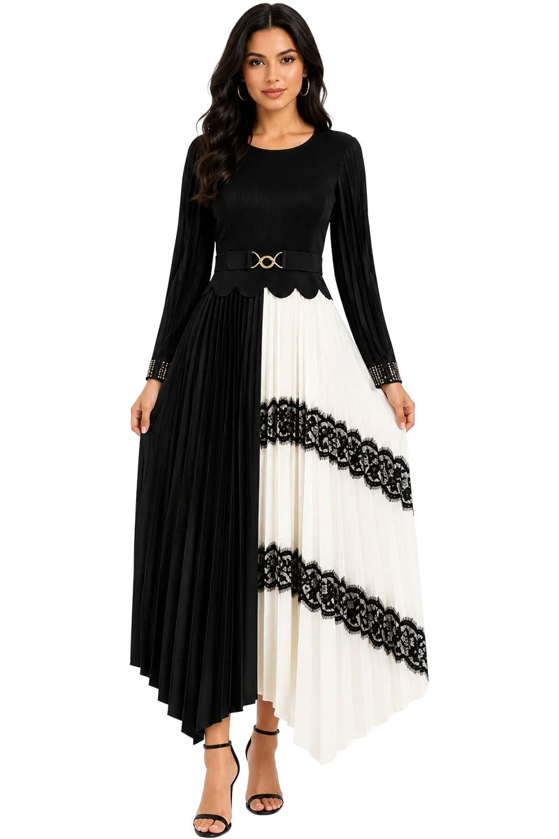 For Her Midi Dress 83451-Black