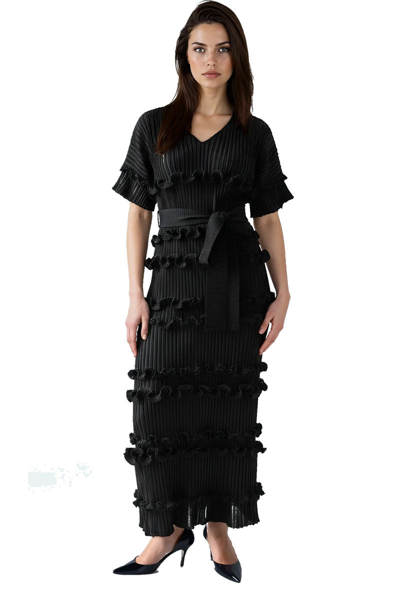 For Her Women Dress 82948-Black