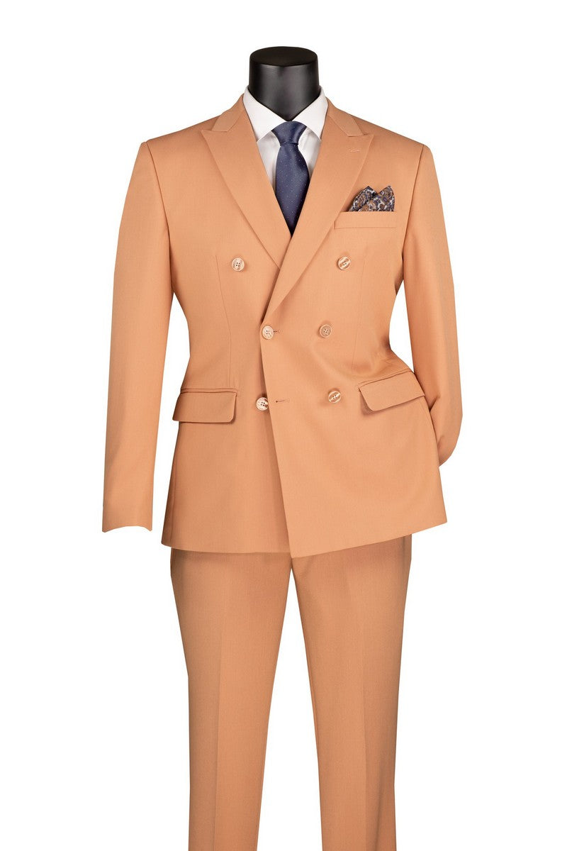 Slim Fit Men Suit SDB-1 Peach