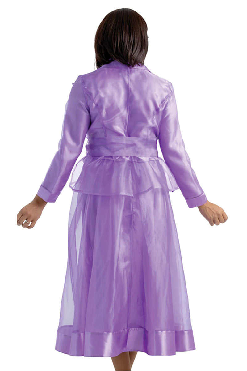 Sharz B. London Church Suit SBL8003-Lavender