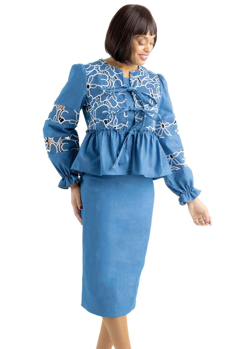 Sharz B. London Church Suit SBL8073 – Church suits for less