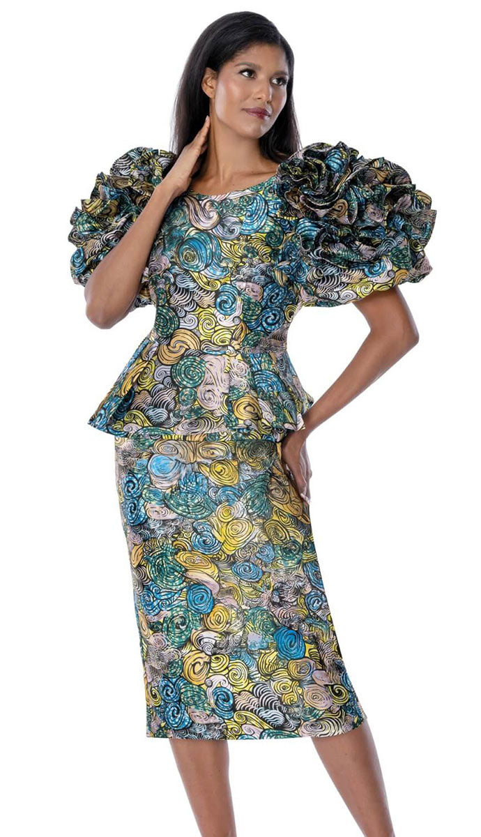 Elegant Women Church Suit 601062