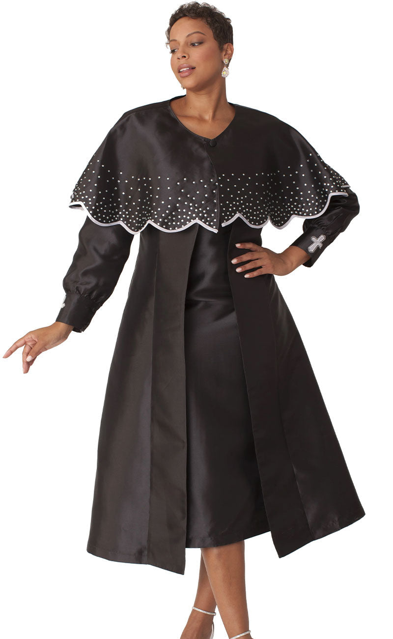 Tally Taylor Church Dress 4866-Black – Church suits for less