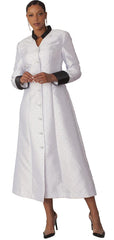 Tally Taylor Church Robe 4816-White - Church Suits For Less
