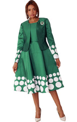 Tally Taylor Dress 4817-Emerald - Church Suits For Less